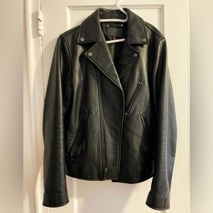 Coach Black Leather Jacket